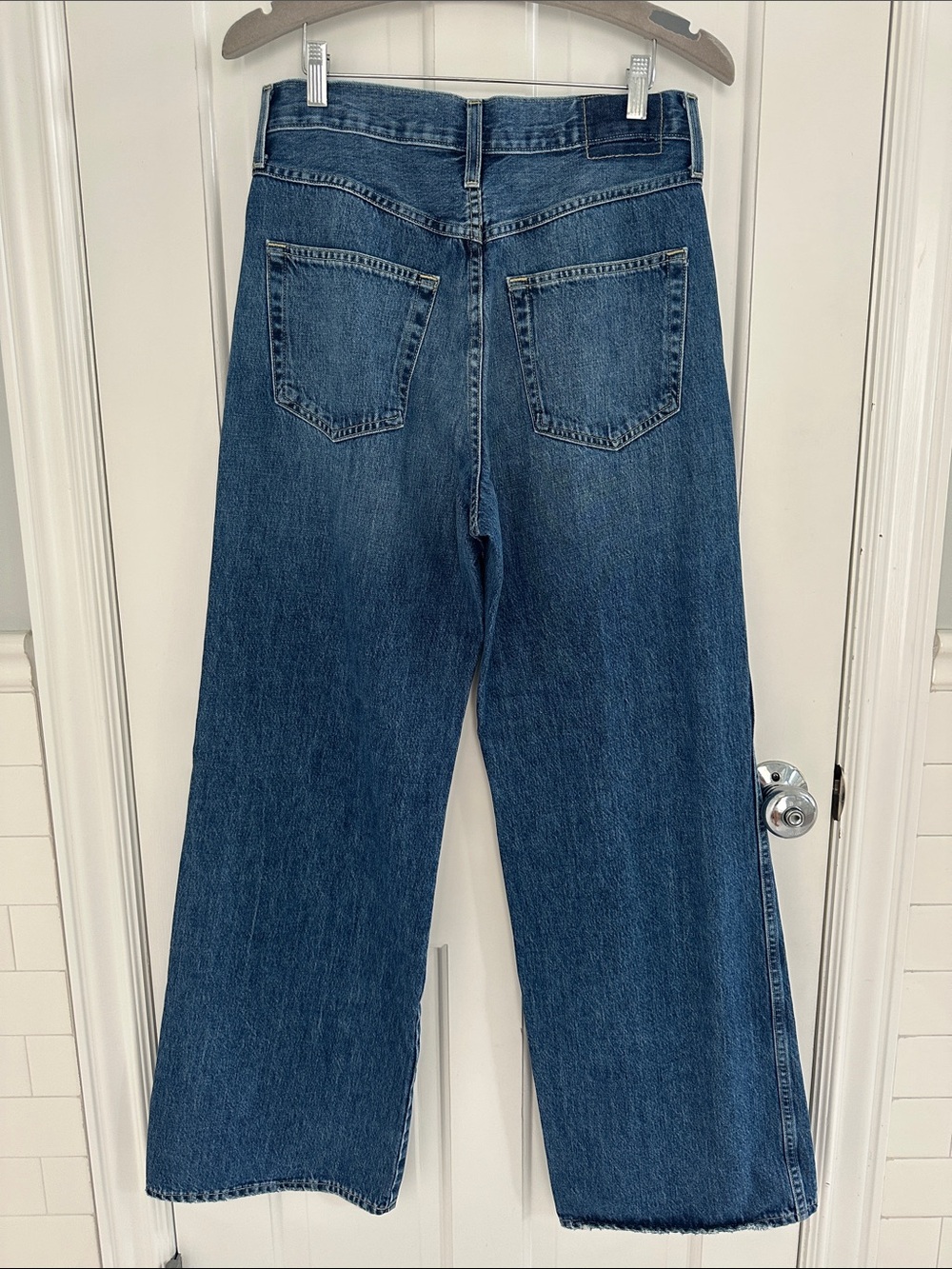 AMO Frida Wide Leg Jeans Admire Wash 28 - Picture 6 of 8